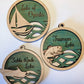 Custom Lake Ornaments