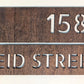 Home Address Sign