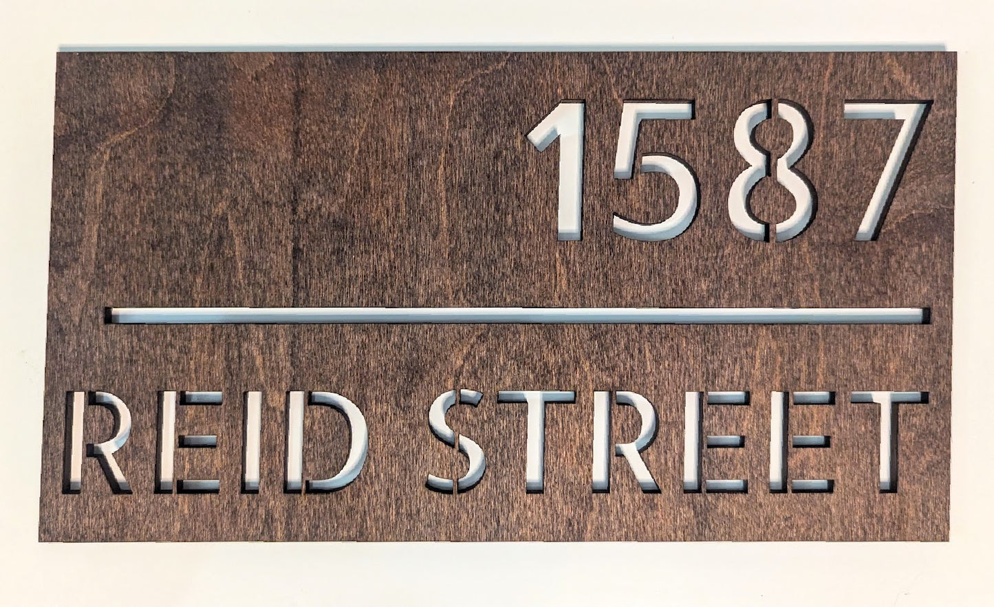 Home Address Sign