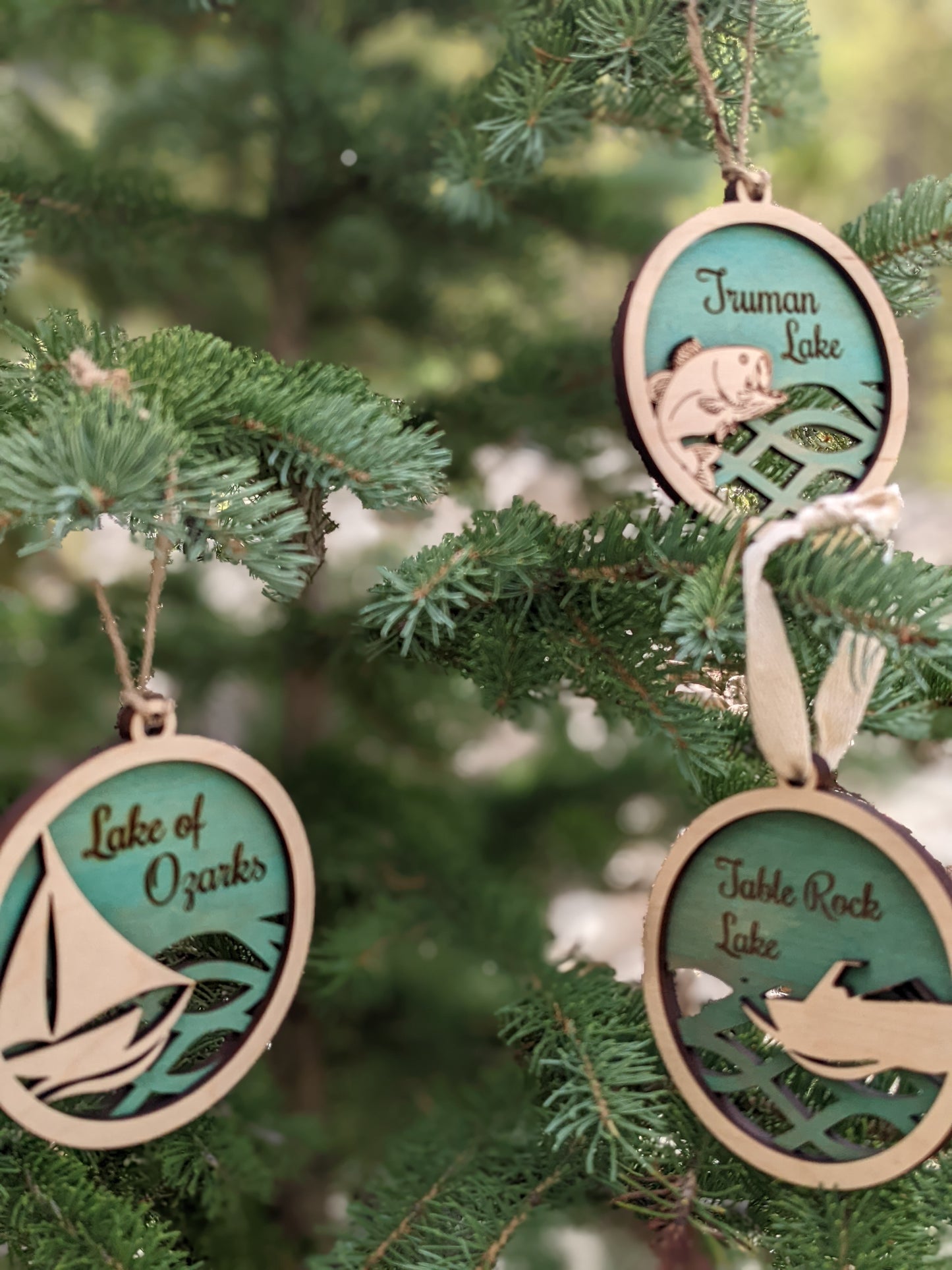 Custom Lake Ornaments